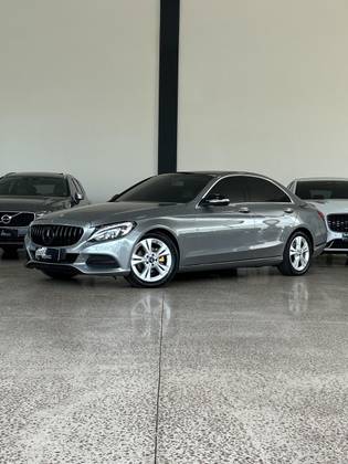 MERCEDES-BENZ C 180 1.6 CGI AVANTGARDE 16V TURBO GASOLINA 4P AUTOMÁTICO MERCEDES-BENZ C 180 1.6 CGI AVANTGARDE 16V TURBO GASOLINA 4P AUTOMÁTICO